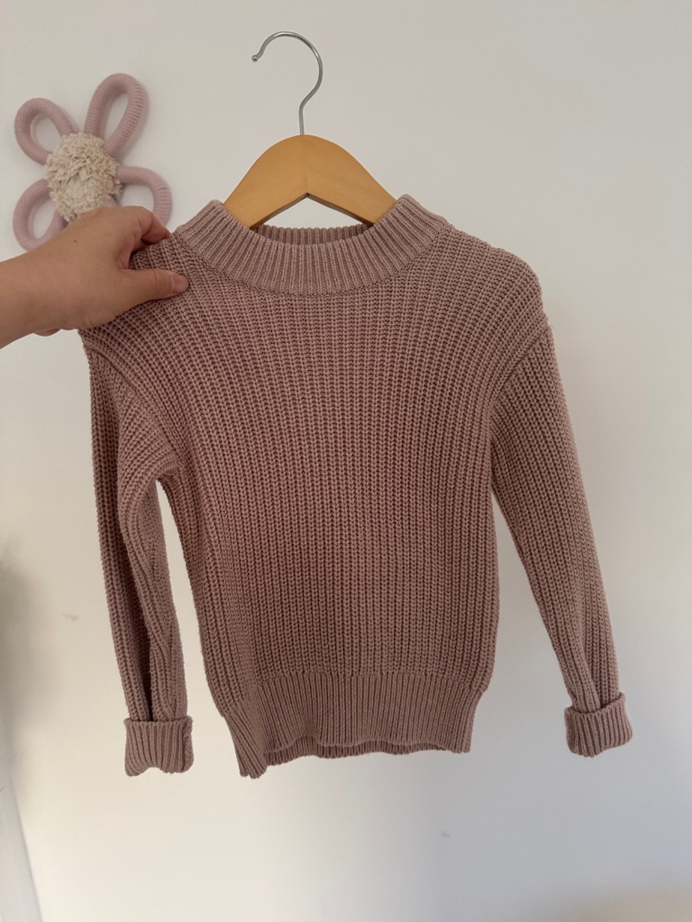 Jamie Kay Dusty Pink Morgan Sweatshirt Jumpsuit